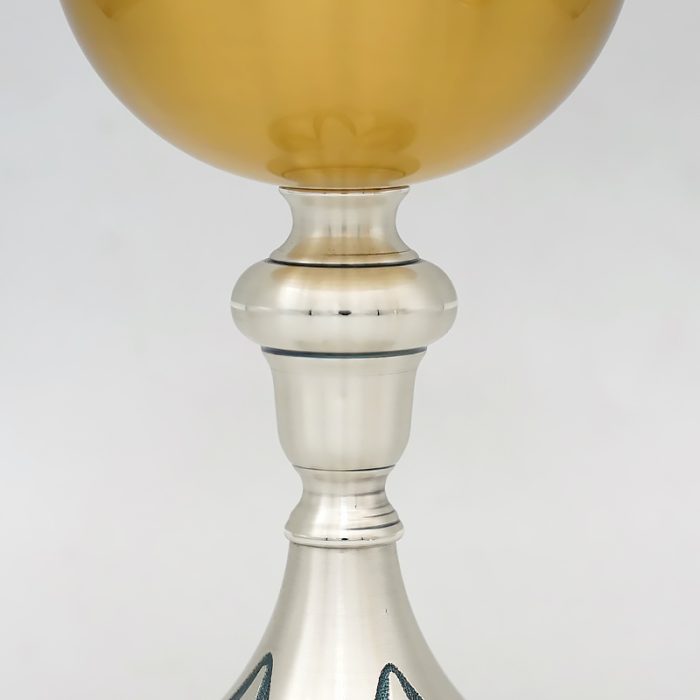 【现货】铜镀24k金-圣爵圣体杯套装21cm Catholic religious art