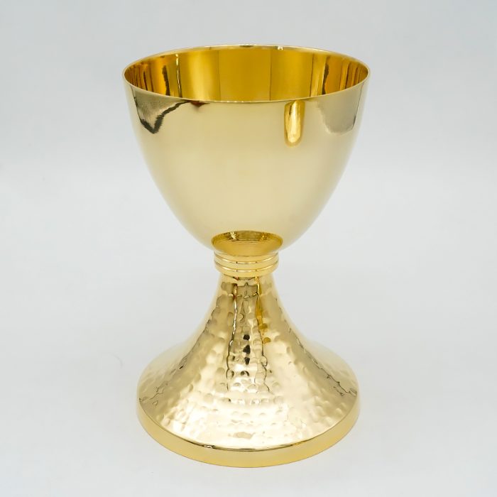 【现货】圣爵杯带圣盘 金色 高19.5厘米 Catholic religious art