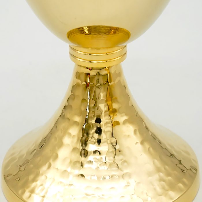 【现货】圣爵杯带圣盘 金色 高19.5厘米 Catholic religious art