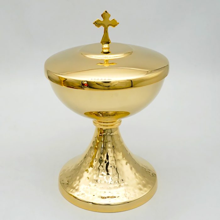 【现货】圣体盒 金色 高19.5厘米 Catholic religious art