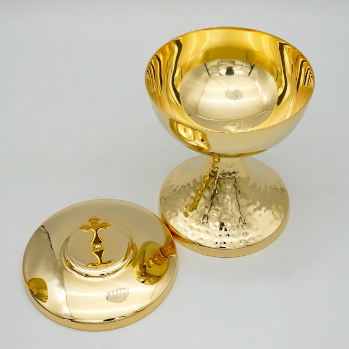 【现货】圣体盒 金色 高19.5厘米 Catholic religious art