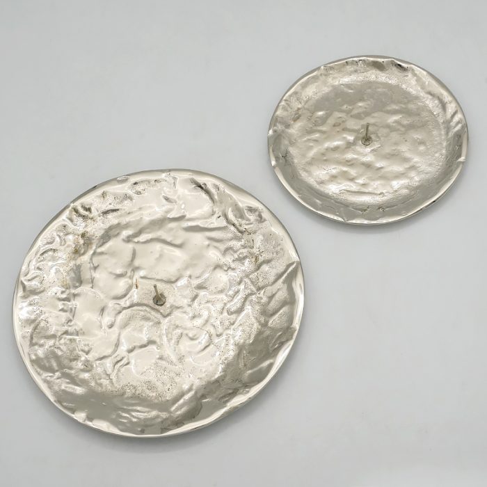 【现货】银色带尖烛台托盘-直径12.5厘米-抛光ND12,5 cm Catholic religious art