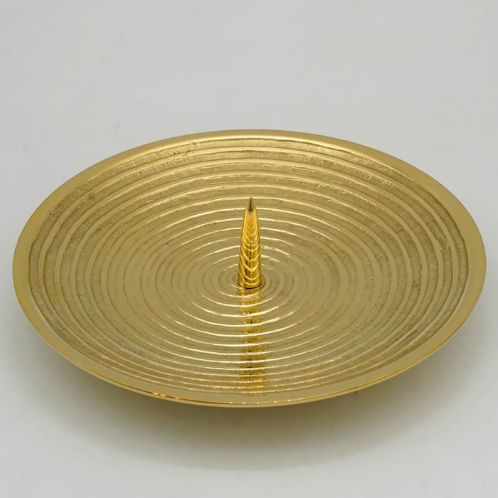 【现货】带尖烛台托盘-直径15厘米 Catholic religious art