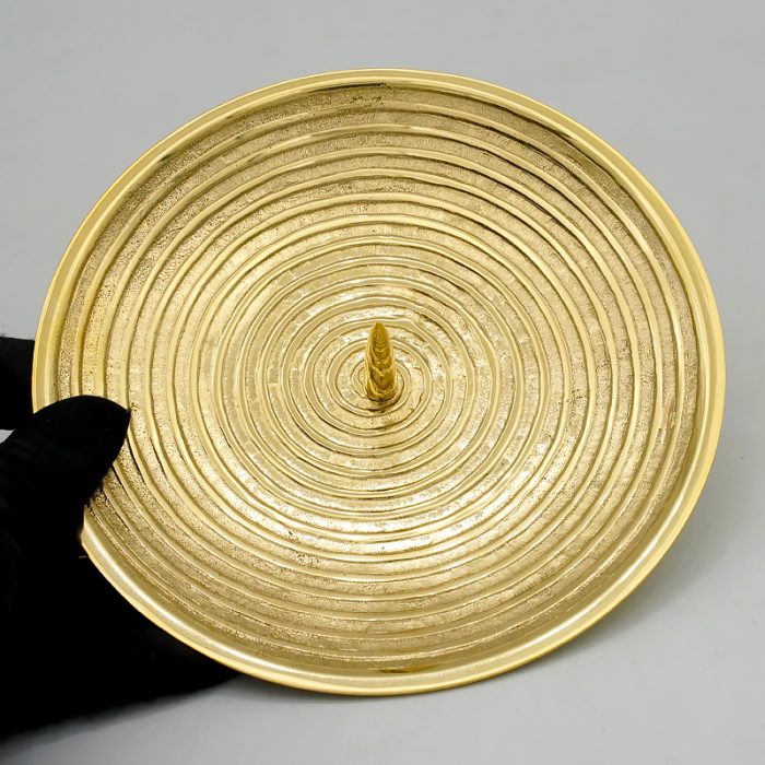 【现货】带尖烛台托盘-直径15厘米 Catholic religious art