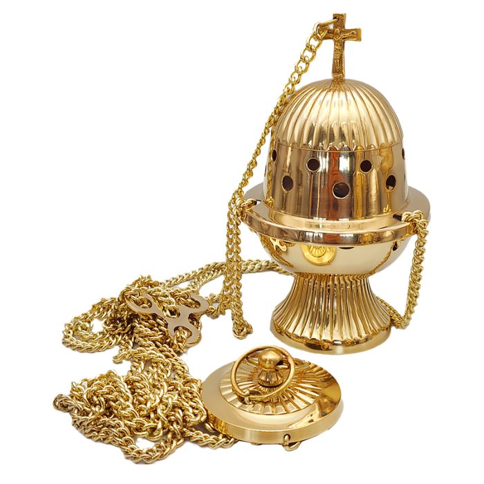 【现货】提炉-带十字架-高18厘米 Catholic religious art