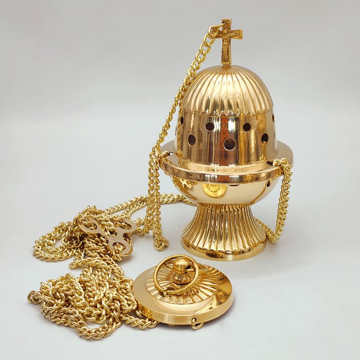 【现货】提炉-带十字架-高18厘米 Catholic religious art