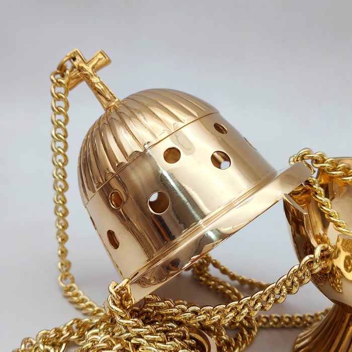 【现货】提炉-带十字架-高18厘米 Catholic religious art