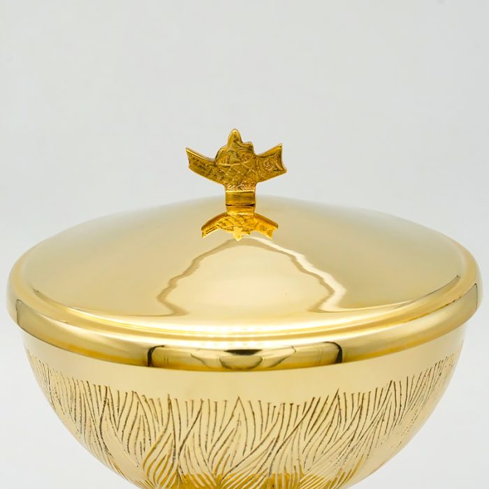 【现货】圣体盒金色 高17厘米 Catholic religious art