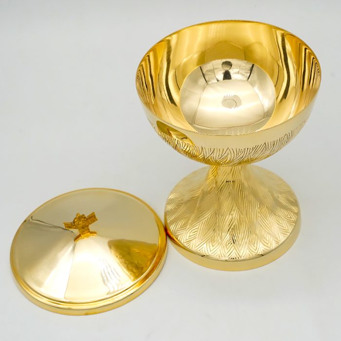 【现货】圣体盒金色 高17厘米 Catholic religious art