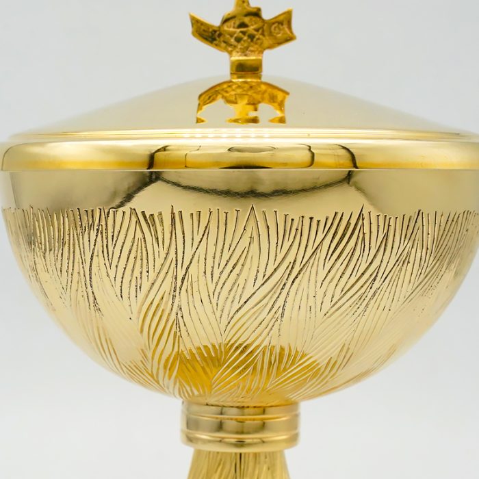 【现货】圣体盒金色 高17厘米 Catholic religious art