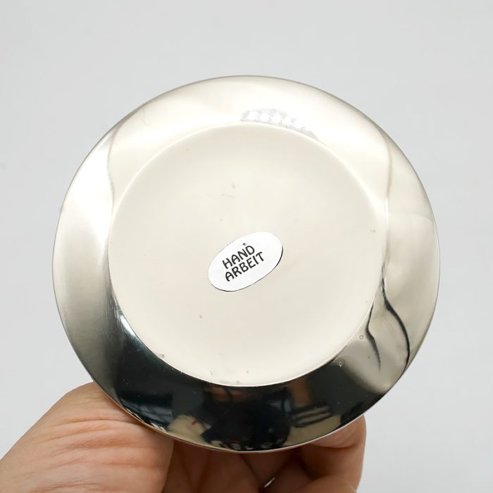 【现货】银色带尖烛台托盘-直径9厘米-抛光 Catholic religious art