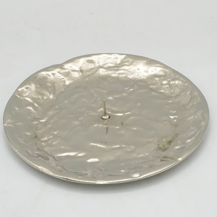 【现货】银色带尖烛台托盘-直径12.5厘米-抛光ND12,5 cm Catholic religious art