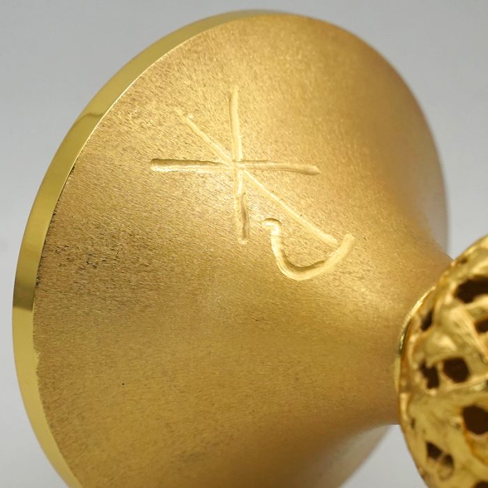 【现货】圣爵杯-金色- 口直径11.5cm-底11cm-高20.1cm Catholic religious art