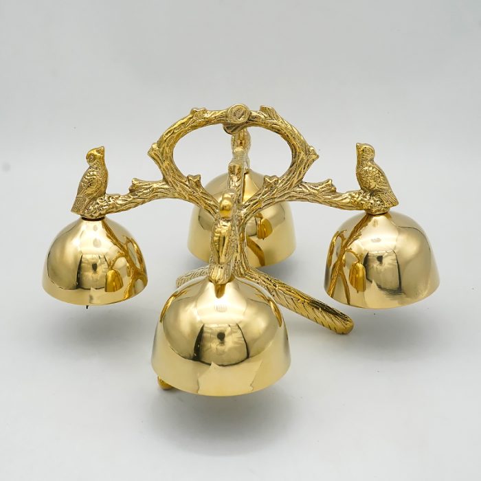 【现货】四头铃铛-黄铜 Catholic religious art