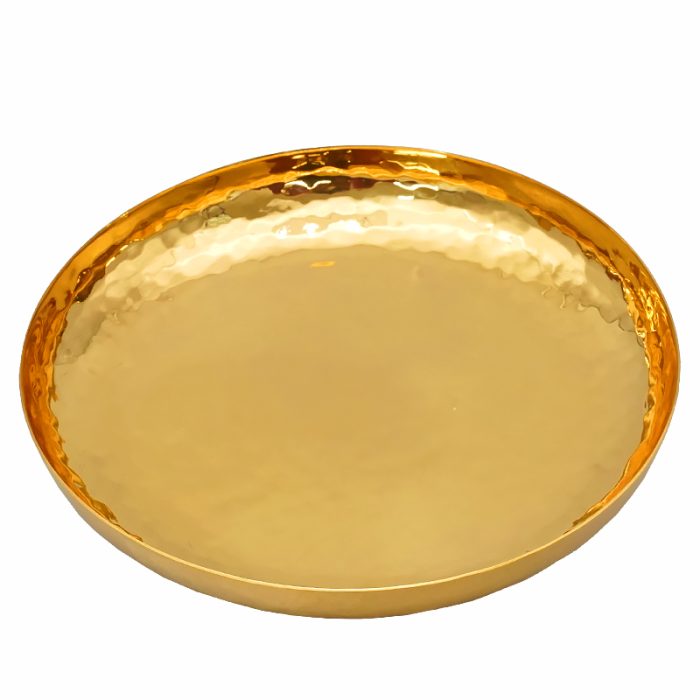 【现货】托盘圣体盒-金色- 直径16cm Catholic religious art