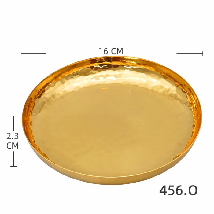 【现货】托盘圣体盒-金色- 直径16cm Catholic religious art