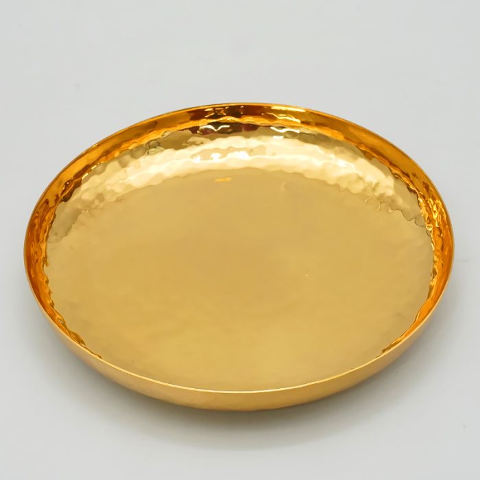 【现货】托盘圣体盒-金色- 直径16cm Catholic religious art