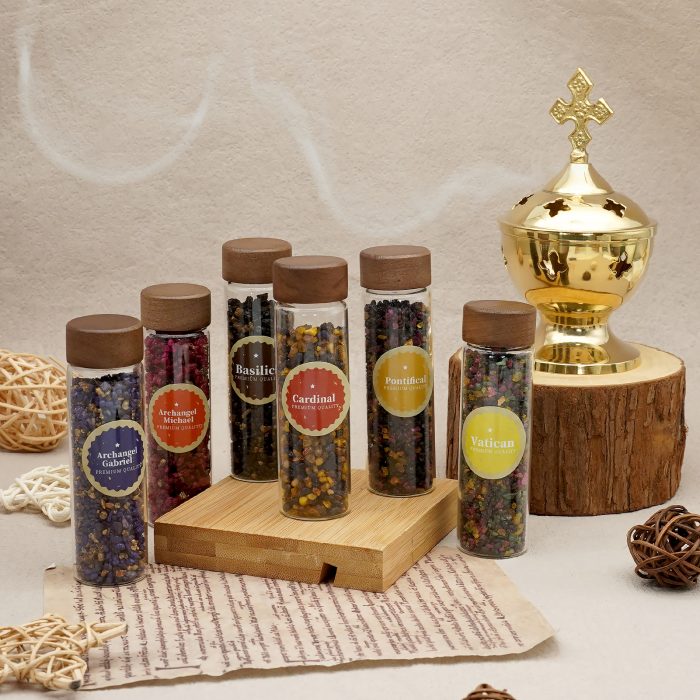 希腊乳香-香型套装-颜色套装-玻璃瓶装-23gx6 Catholic religious art