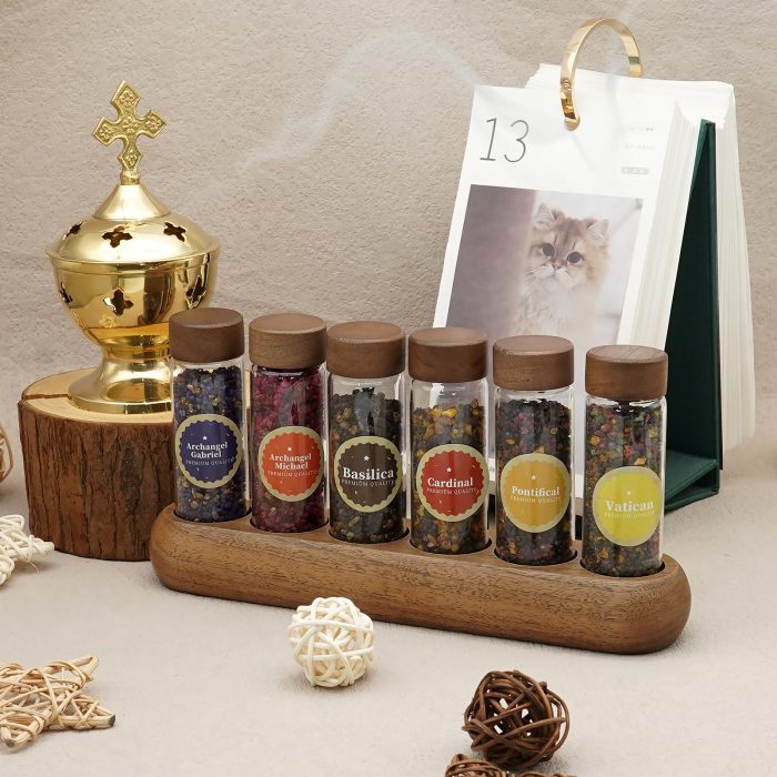 希腊乳香-香型套装-颜色套装-玻璃瓶装-23gx6 Catholic religious art