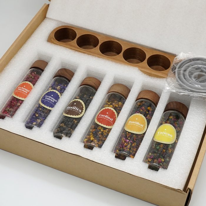 希腊乳香-香型套装-颜色套装-玻璃瓶装-23gx6 Catholic religious art