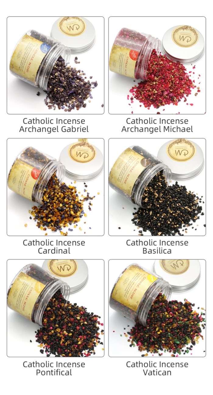 希腊乳香-六种香型试用装-单瓶大约15克 Catholic religious art