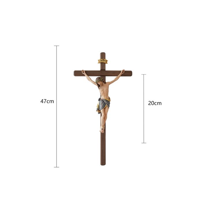 【现货】木雕十字架-挂式-西耶那圣尸 Catholic religious art