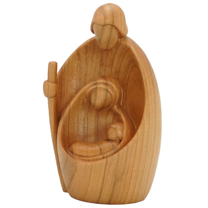 【现货】木雕-圣诞抽象款-樱桃木-光滑 Catholic religious art