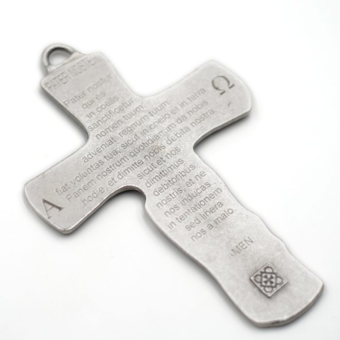 十字架-天主圣三-锌合金-氧化处理带盒-13x9cm Catholic religious art