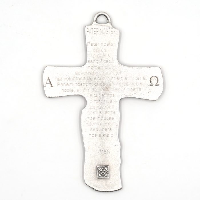 十字架-天主圣三-锌合金-氧化处理带盒-13x9cm Catholic religious art