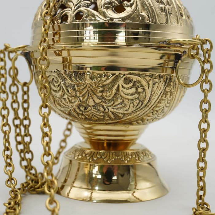 【现货】提炉-金色-黄铜带内胆-28cm Catholic religious art