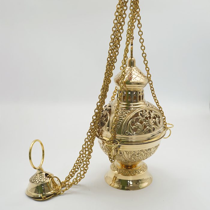 【现货】提炉-金色-黄铜带内胆-28cm Catholic religious art