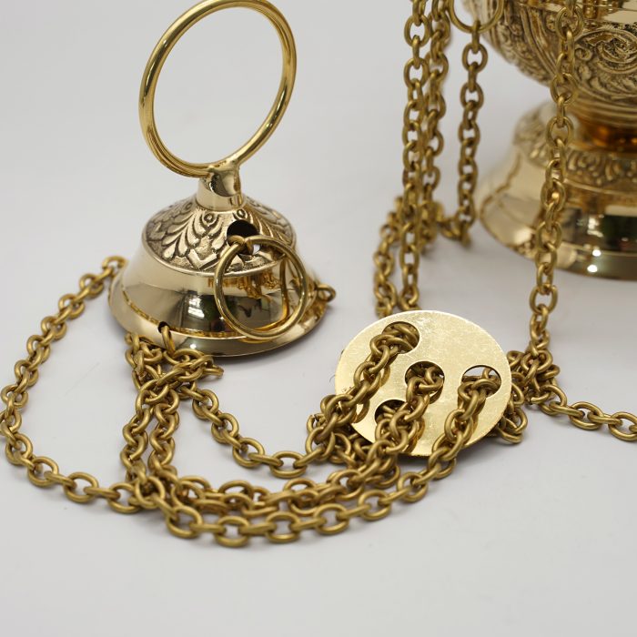 【现货】提炉-金色-黄铜带内胆-28cm Catholic religious art