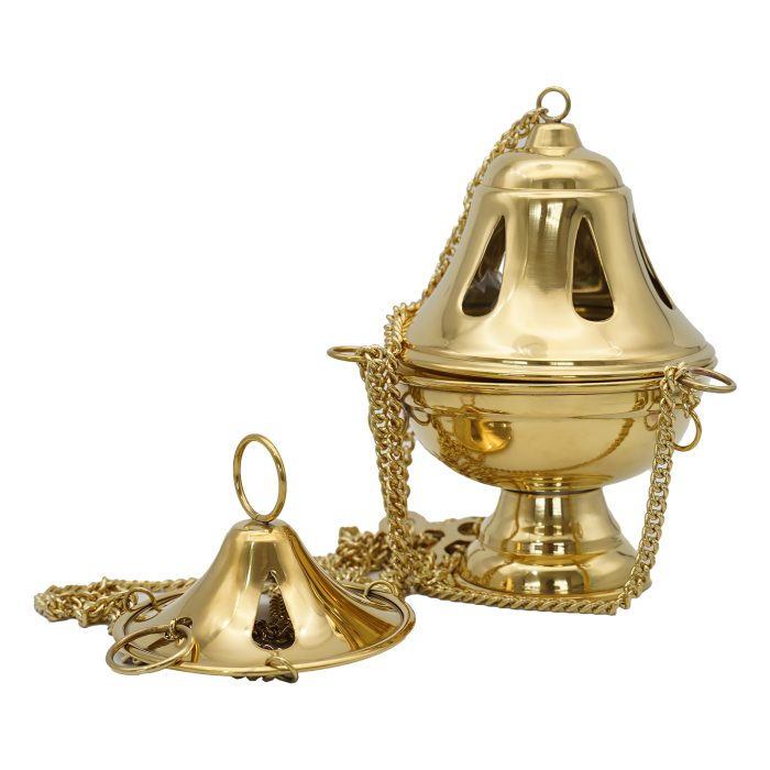 【现货】提炉-金色-黄铜带内胆-17cm Catholic religious art