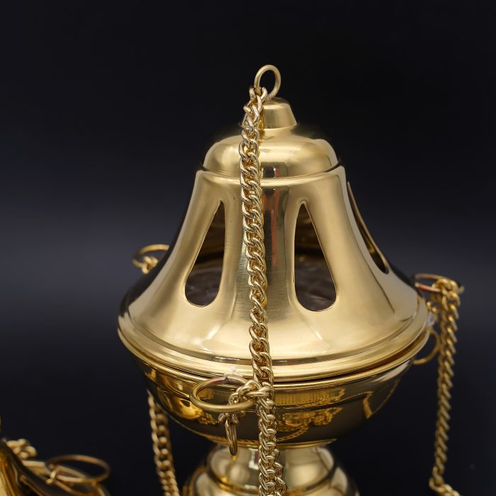 【现货】提炉-金色-黄铜带内胆-17cm Catholic religious art