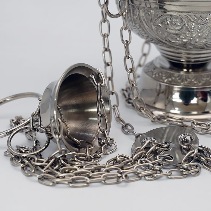 【现货】提炉-银色-黄铜带内胆-28cm Catholic religious art