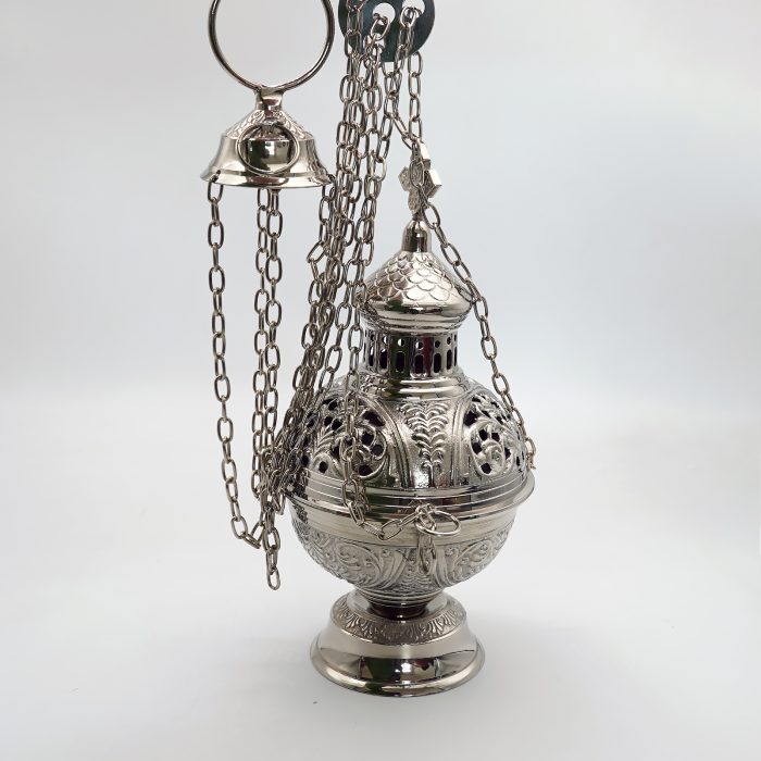 【现货】提炉-银色-黄铜带内胆-28cm Catholic religious art