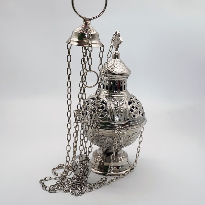 【现货】提炉-银色-黄铜带内胆-28cm Catholic religious art