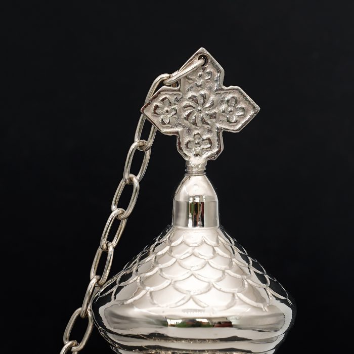 【现货】提炉-银色-黄铜带内胆-28cm Catholic religious art