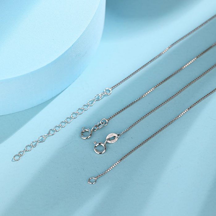 盒子链-925银-0.8MM粗-多尺寸-多颜色 Catholic religious art