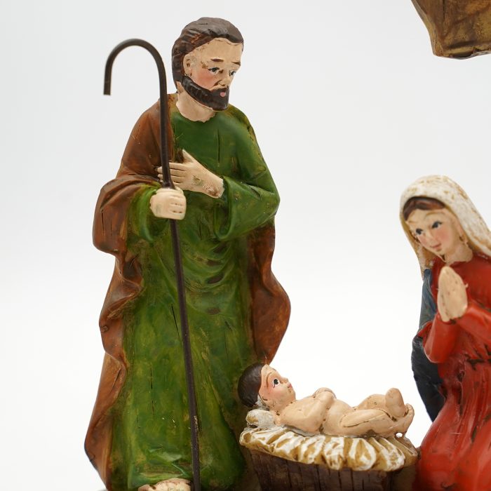 圣诞节-PEACE摆件-家庭-十字架-17x15.5cm Catholic religious art