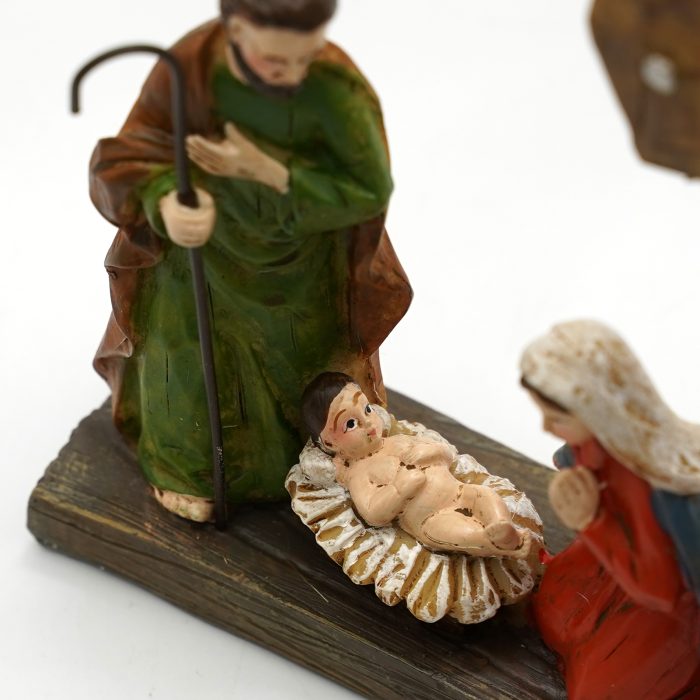 圣诞节-PEACE摆件-家庭-十字架-17x15.5cm Catholic religious art