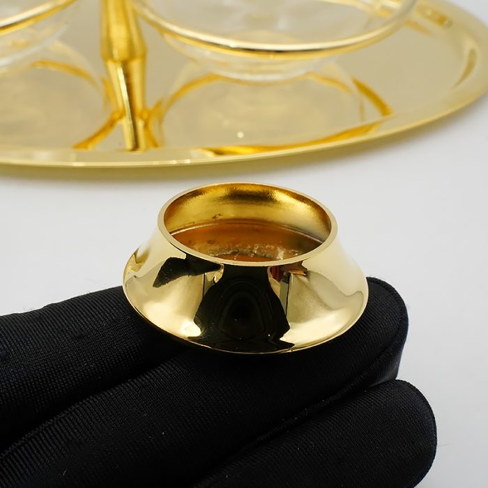 金色托盘-酒水瓶酒水壶-23x14 cm-100ml Catholic religious art