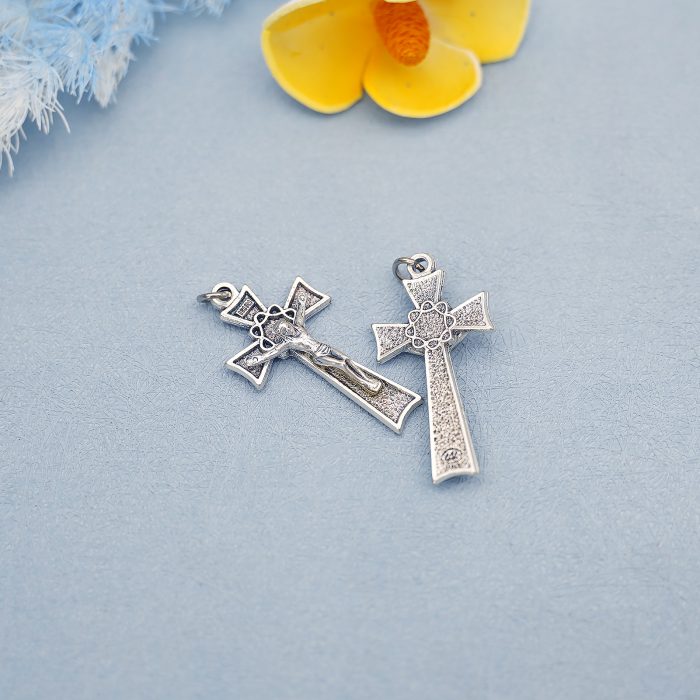 DIY十字架-锌合金-3.5x2cm Catholic religious art