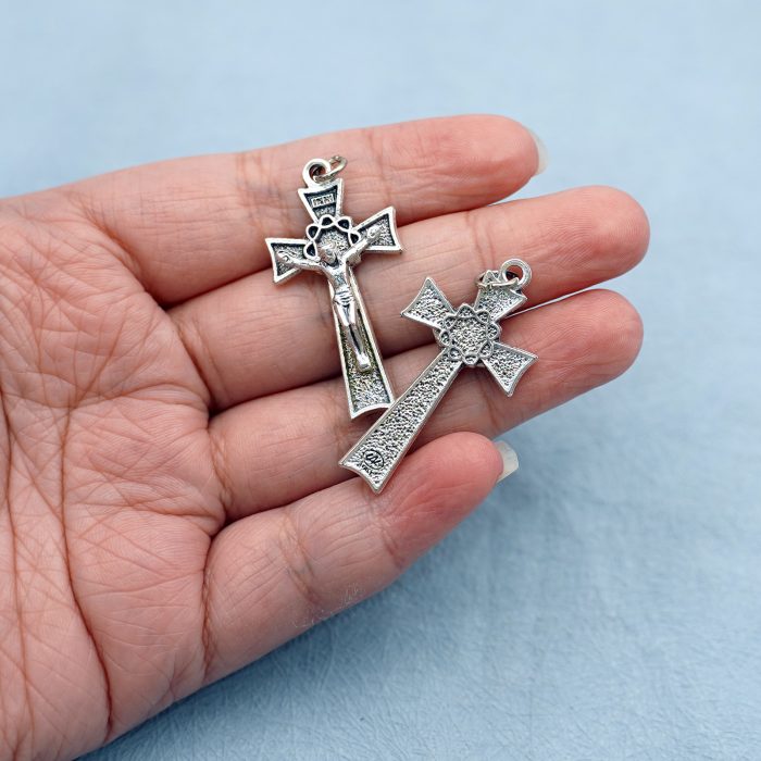 DIY十字架-锌合金-3.5x2cm Catholic religious art