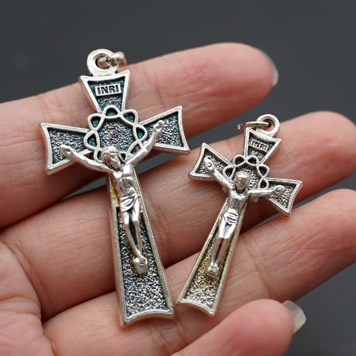 DIY十字架-锌合金-3.5x2cm Catholic religious art