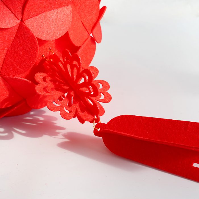 春节-绒布灯笼-圆-总长70cm Catholic religious art