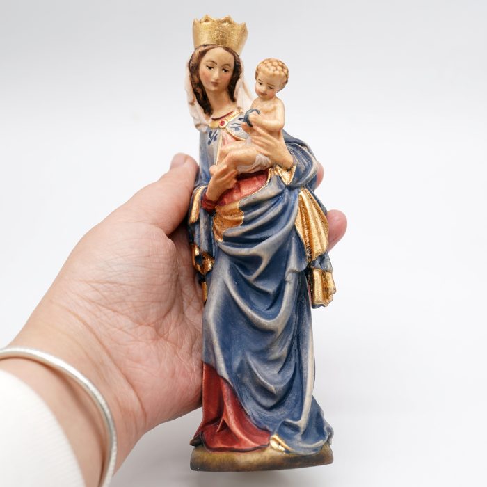 【现货】木雕-克鲁姆洛夫圣母-19厘米 Catholic religious art