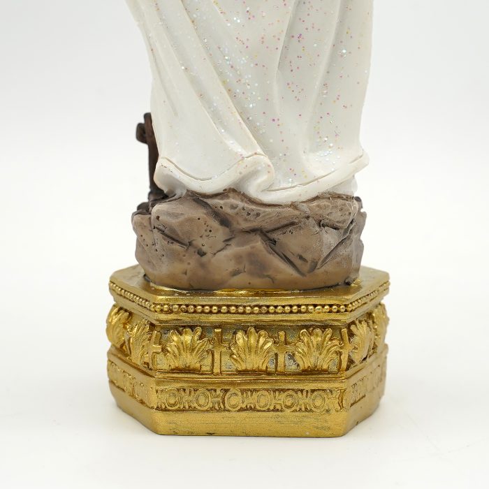 圣像-护守天使-粉/蓝色-树脂-15x7cm Catholic religious art