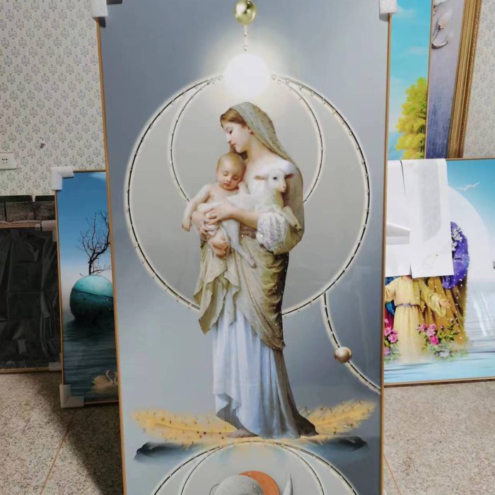 挂件-晶瓷画-玄关-多尺寸 Catholic religious art