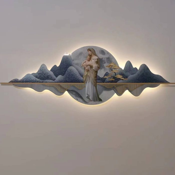 挂件-晶瓷画-床头-多尺寸 Catholic religious art